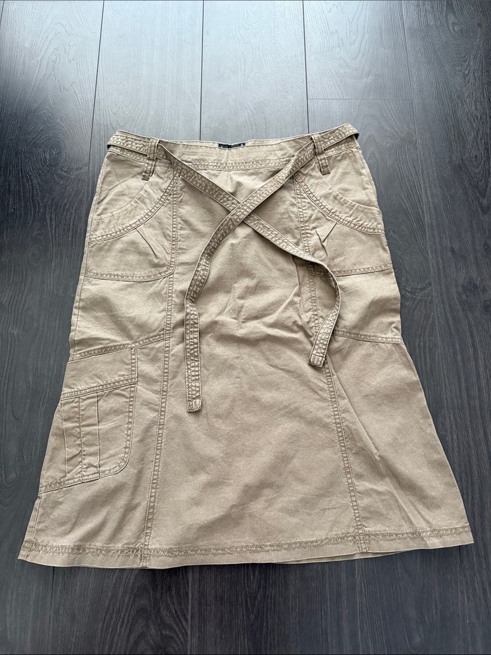 NWOT - Dynamite - Women’s Casual Utility Skirt in Khaki